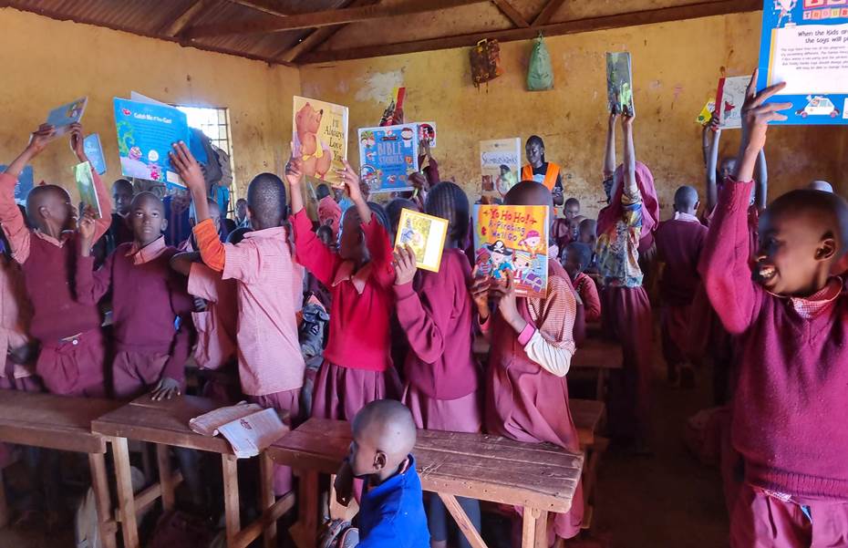 Donated books - springs of hope mashinani