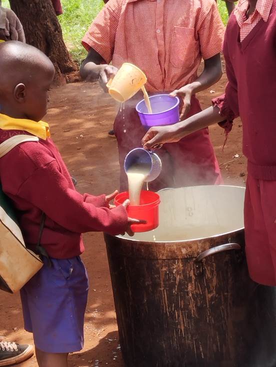 cup of porridge initiative by Springs of Hope Mashinani